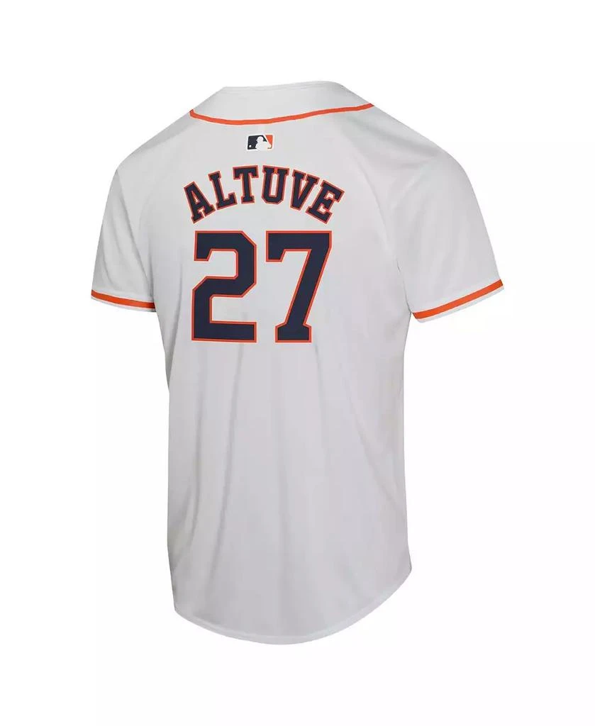 NIKE Big Boys and Girls Jose Altuve White Houston Astros Home Game Player Jersey 2