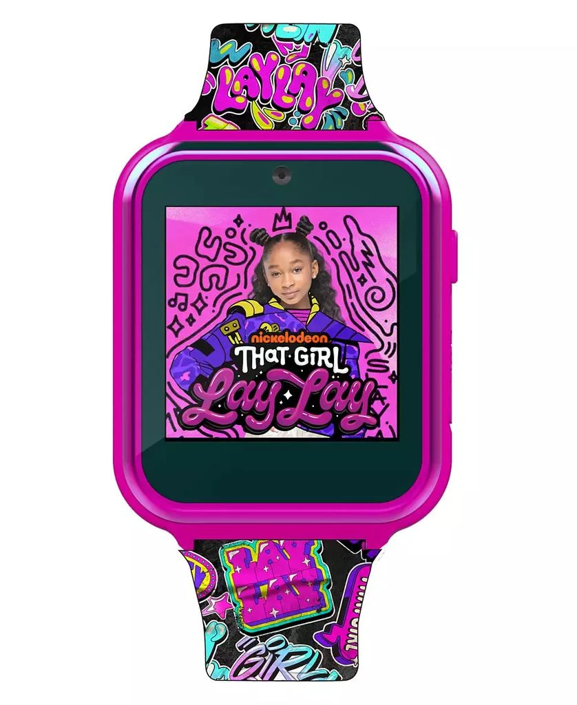 Nickelodeon Children's that Girl Lay Lay Purple Silicone Smart Watch 38mm 1