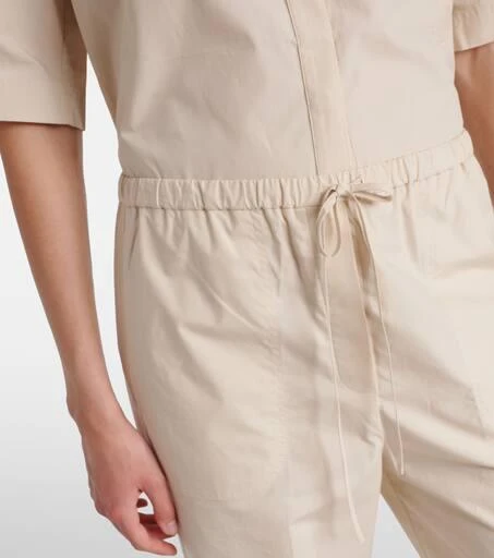 Totême High-rise cotton wide-leg pants 4