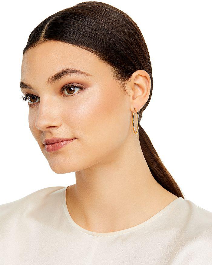 Roberto Coin 18K Yellow Gold Hoop Earrings