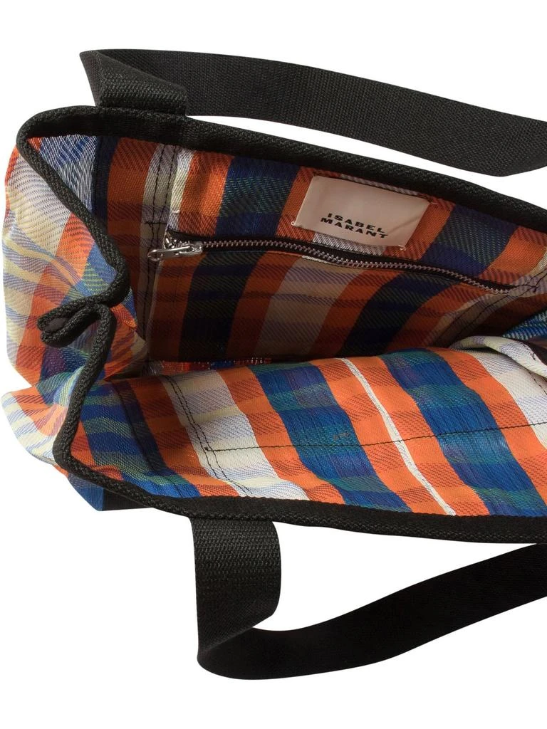 Isabel Marant Isabel Marant Striped Pattern Top Handle Bag 4