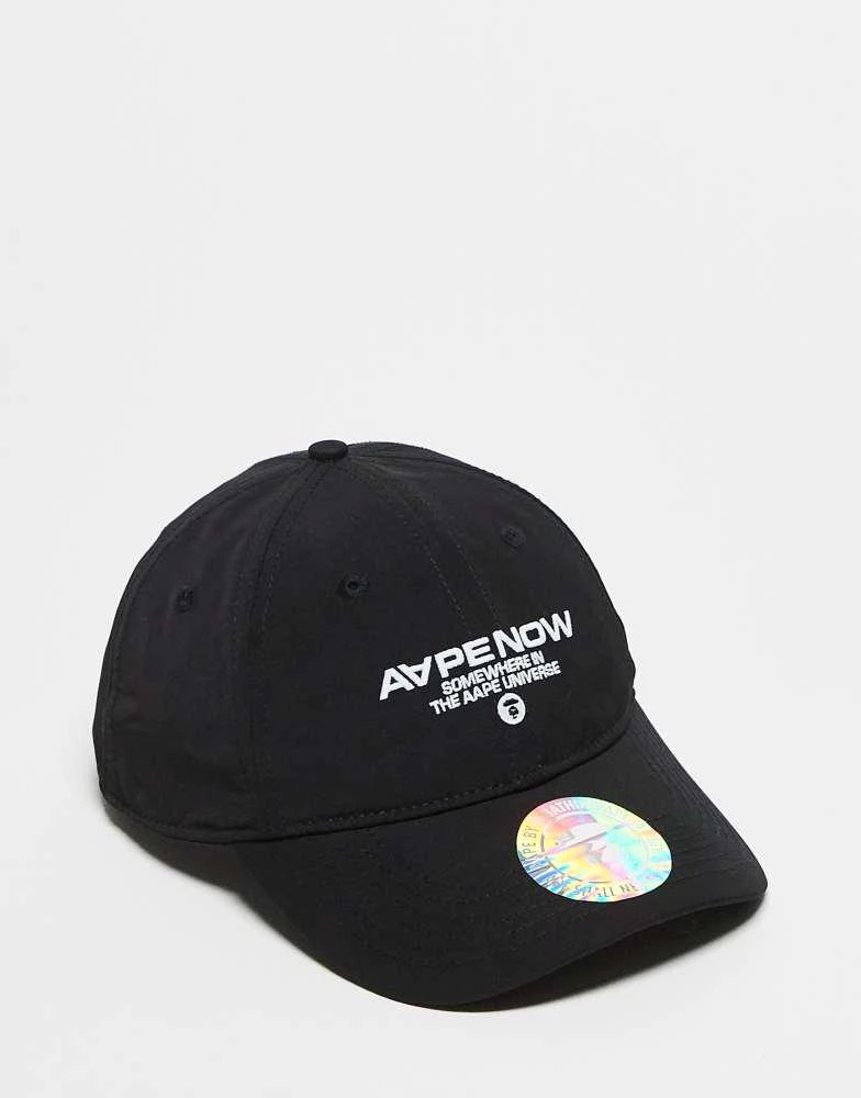 AAPE Aape by A Bathing Ape logo cap in black 1