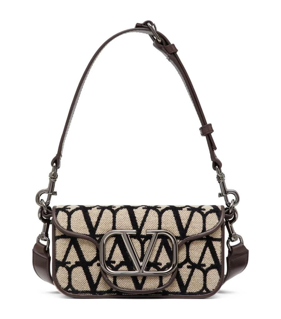 Valentino Locó Toile Iconographe Shoulder Bag 1