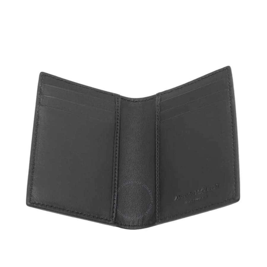 Alexander Mcqueen Calf Leather Logo Printed Bifold Wallet 2