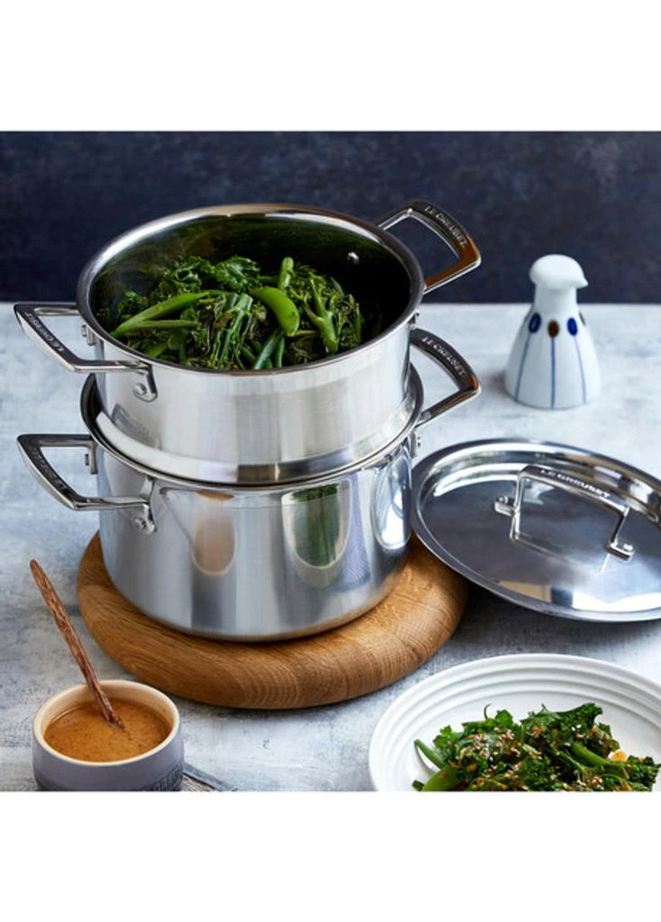 Le Creuset Classic 3-ply stainless steel steamer 20cm 5