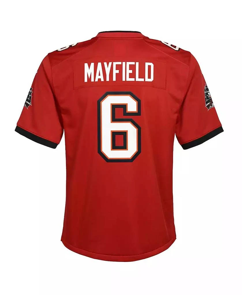 NIKE Big Boys Baker Mayfield Red Tampa Bay Buccaneers Game Jersey 3