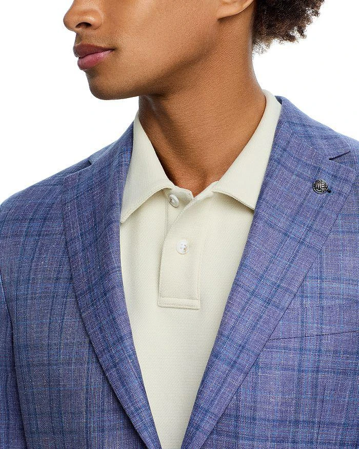 Jack Victor Loro Piana Wool, Silk & Linen Fabric Regular Fit Sport Coat 5