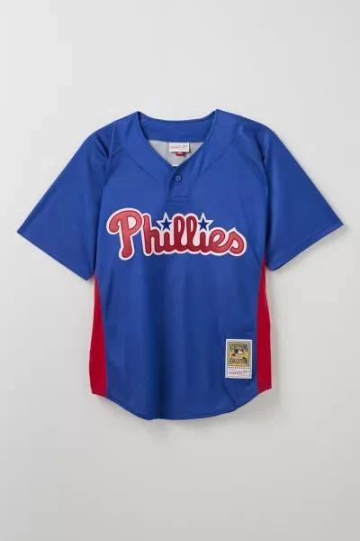 Mitchell & Ness Mitchell & Ness MLB Philadelphia Phillies 2010 Roy Halladay Batting Practice Jersey Tee 1