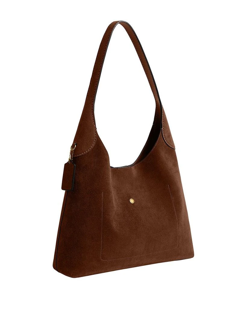 Coach Brooklyn 34 Suede Shoulder Bag 3