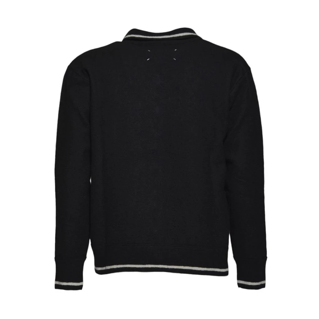 MAISON MARGIELA Maison Margiela Long Sleeve High-Neck Cardigan 2