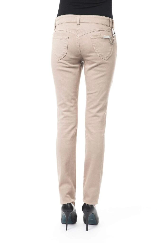 BYBLOS BYBLOS Beige Cotton Jeans & Pant 3