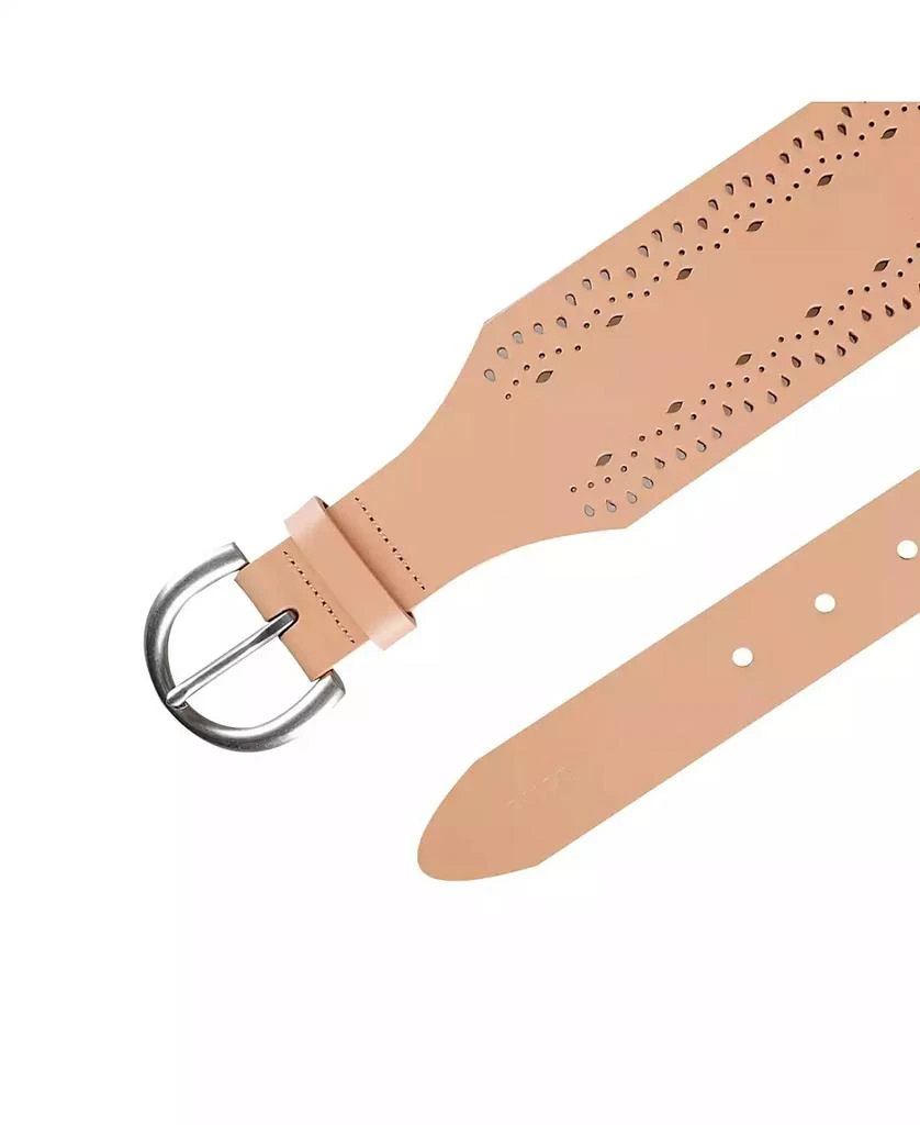 Levi's Women's Corset Style Laser Cut High Waist Belt 4