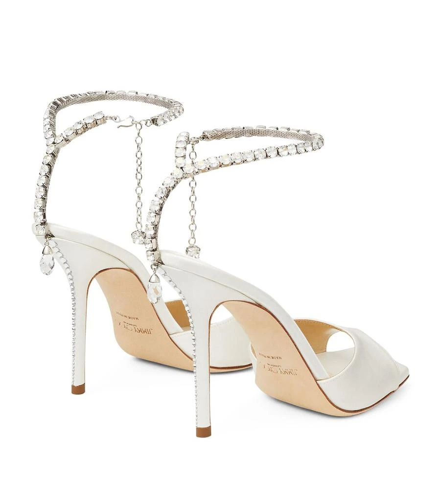 Jimmy Choo Saeda 100 Satin Sandals 3