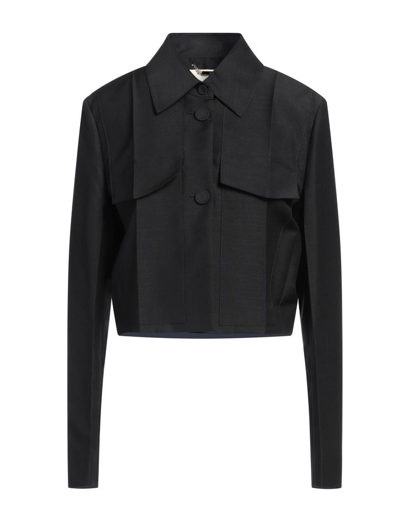 ブルゾン Fendi White Striped Cotton And Silk Blouson Fendi Striped Cotton And Silk Blouson in White | Lyst