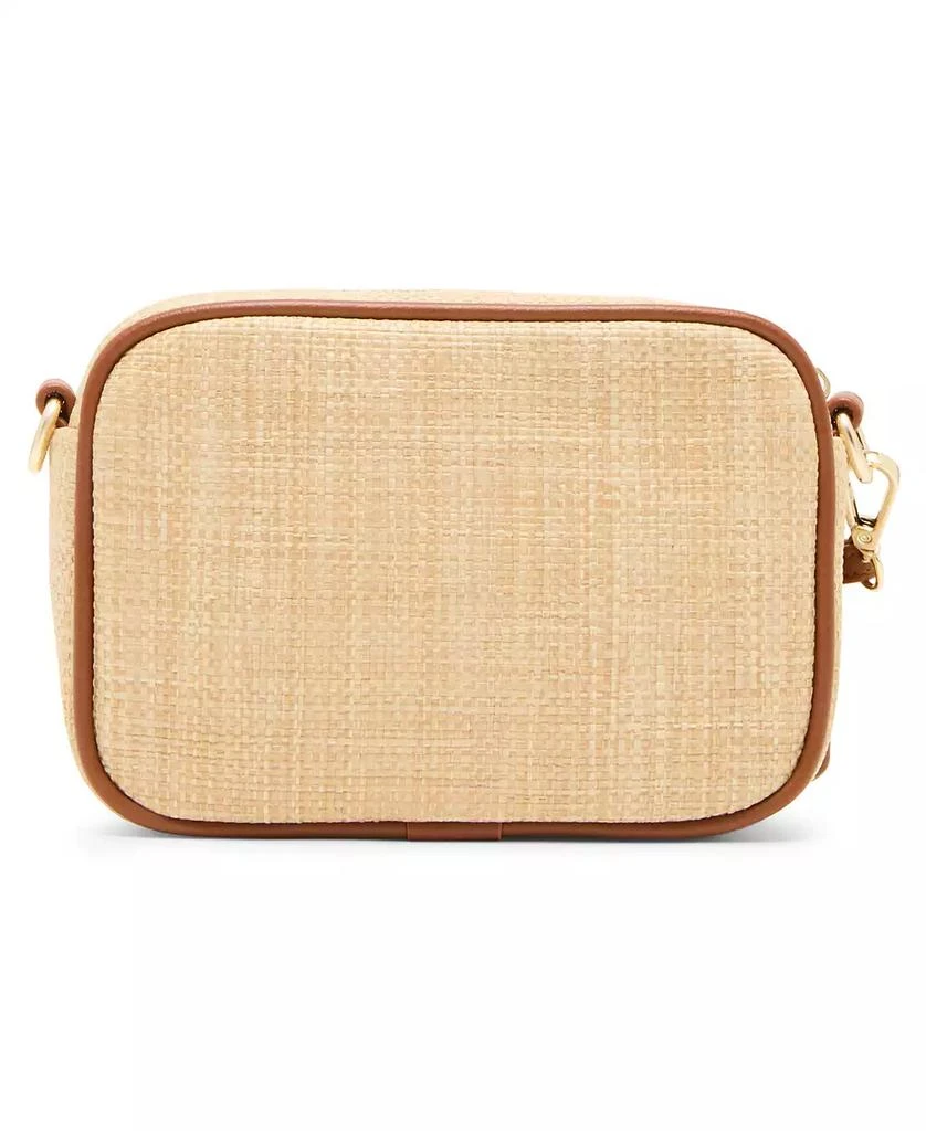 Madden Girl Millies Straw Camera Mini Crossbody Bag 2