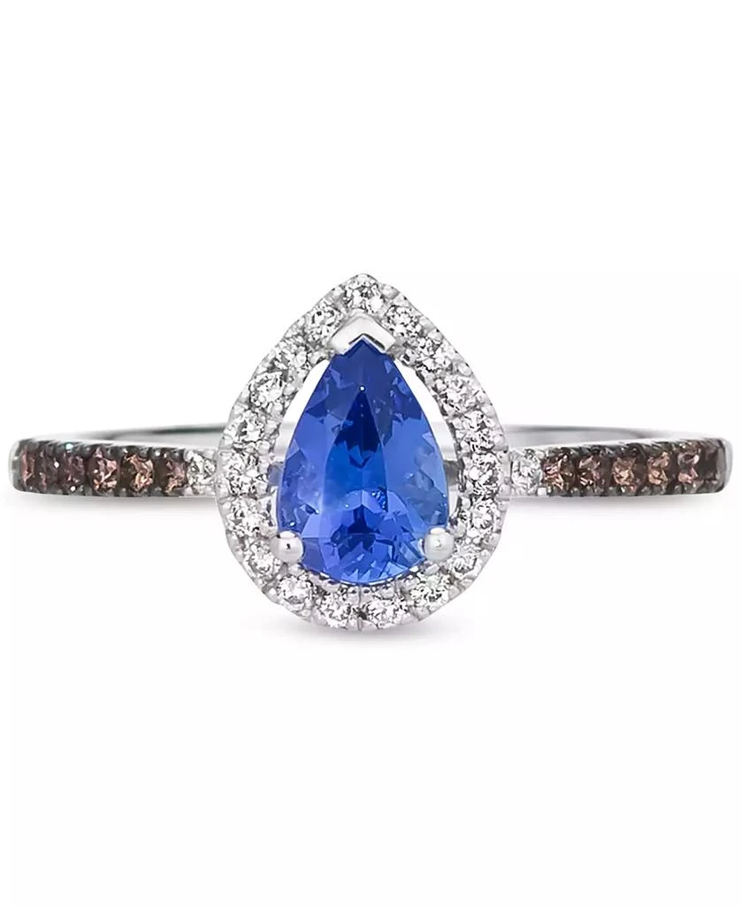 Le Vian Blueberry Tanzanite (1/2 ct. t.w.)
Diamond (1/3 ct. t.w.) Ring in 14k White Gold 5