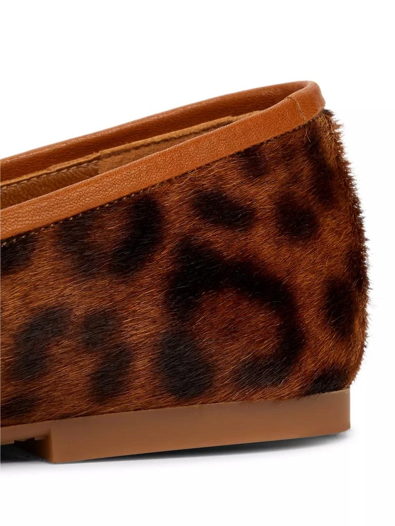 See by Chloé Leopard Calf Hair Ballet Flats 6