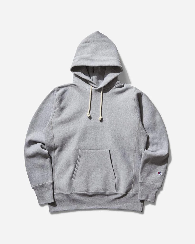 CHAMPION Men's Made in USA Reverse Weave Hoodie Oxford Gray 1