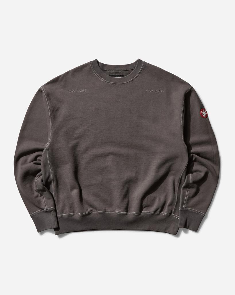 Cav Empt Men's Inverter Crewneck Sweatshirt Charcoal