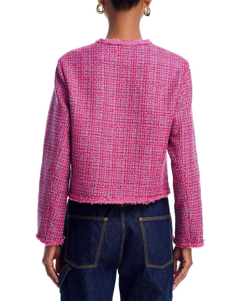 AQUA Four Pocket Tweed Jacket - Exclusive 3