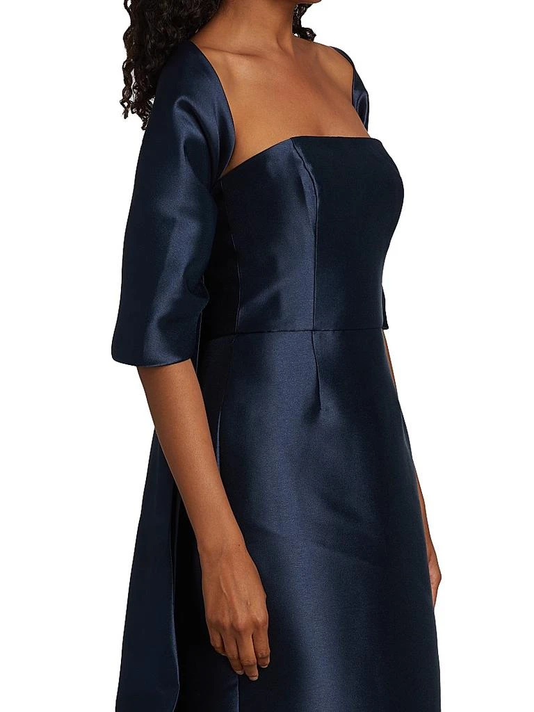 Amsale Mikado Shoulder Wrap 4