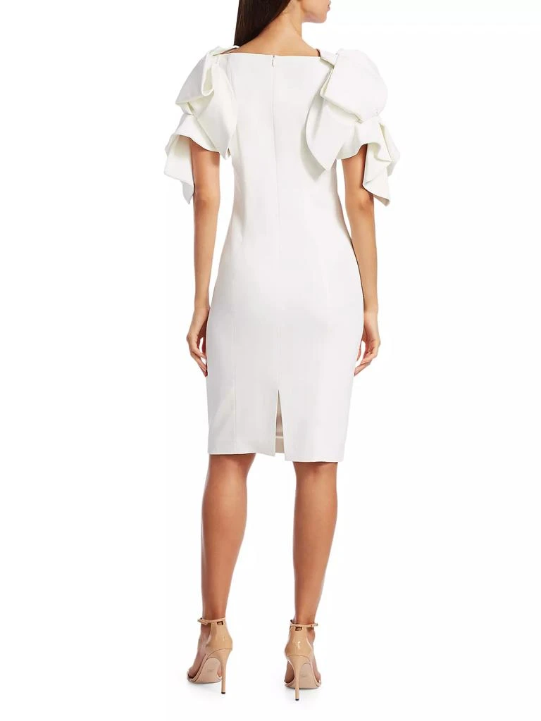 Badgley Mischka Origami Sleeve Dress 5