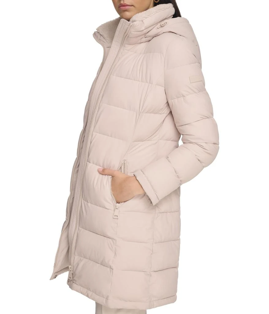 Calvin Klein Faux Sherpa Puffer 1