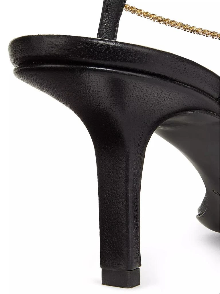 Loulou Studio Siam 65MM Chain-Detailed Leather Sandals 3