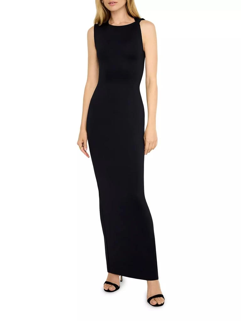 Good American Scuba Twist Tank Maxi Dress 1