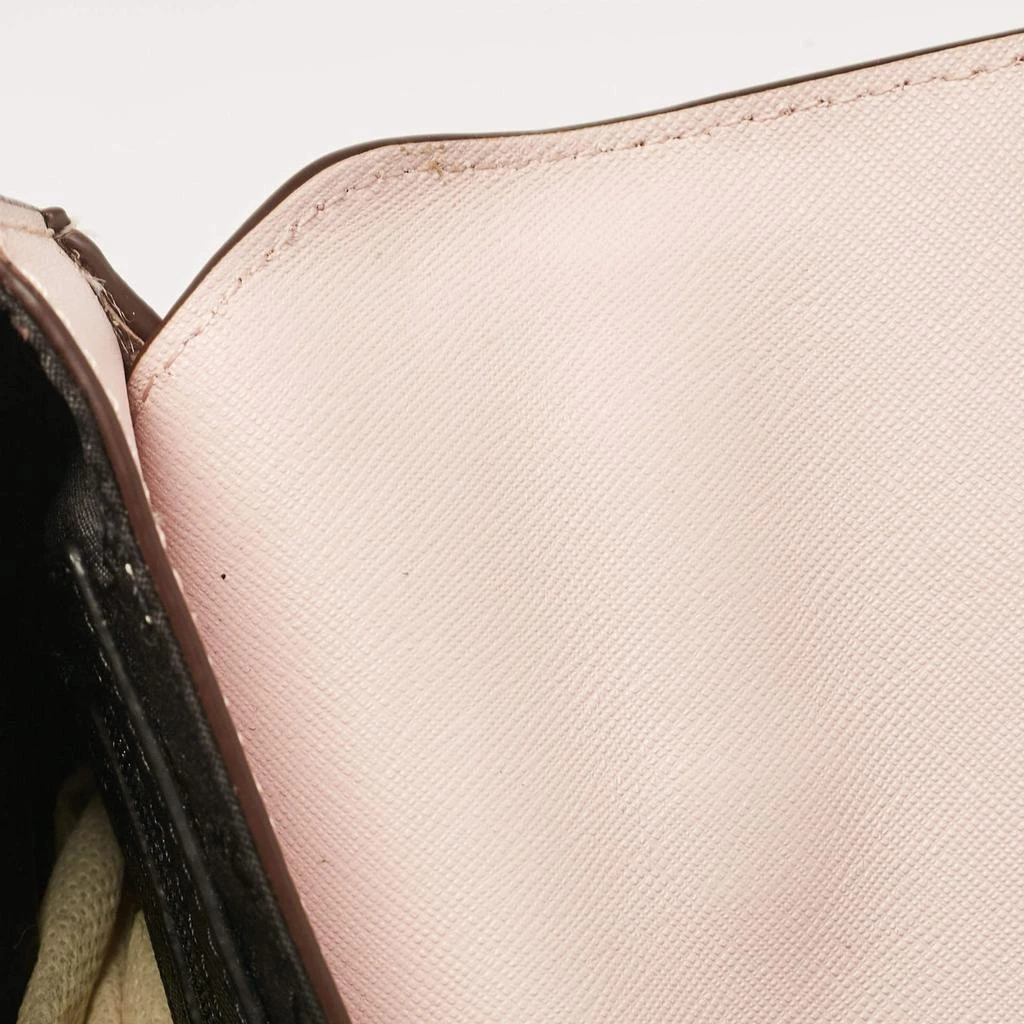 DKNY DKNY Pink Leather Logo Flap Top Handle Bag 11