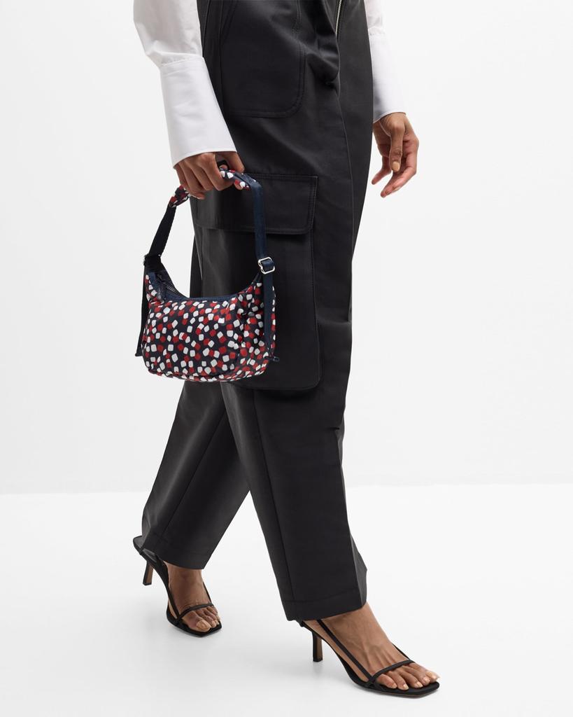 Libertine x LeSportSac Mini Crescent Printed Shoulder Bag