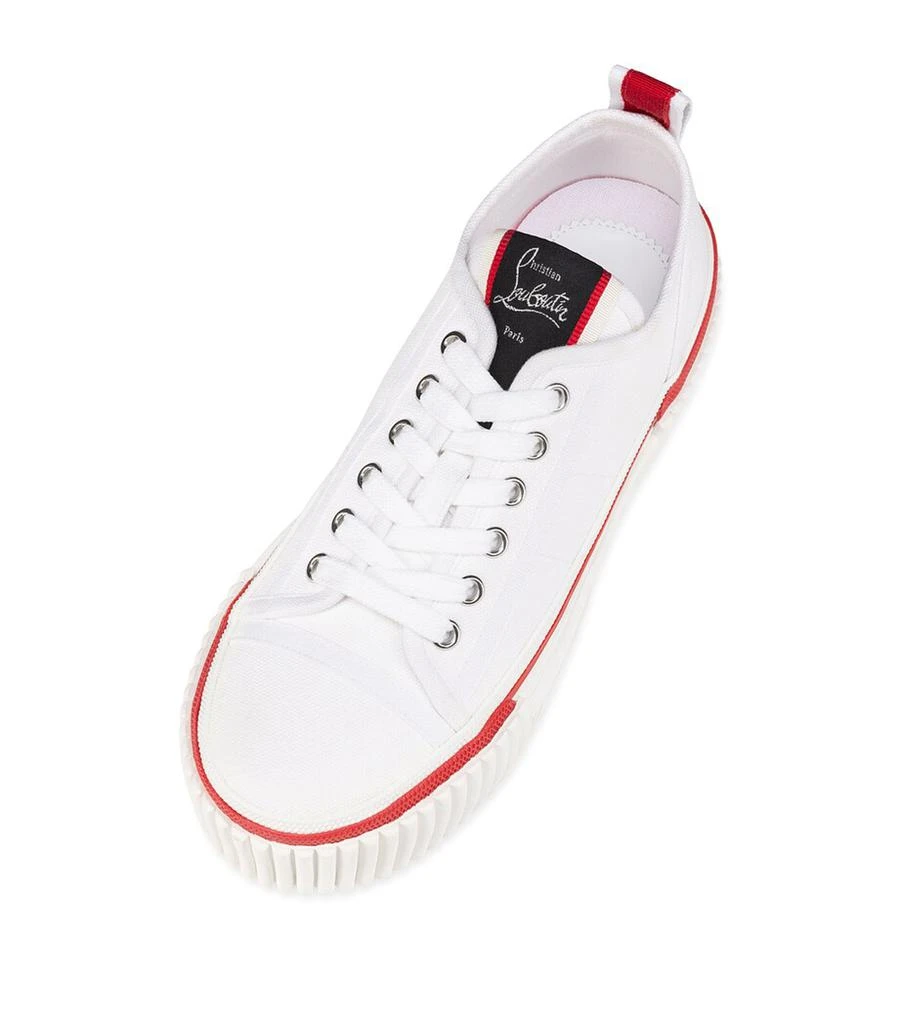 Christian Louboutin Super Pedro Flatform Sneakers 40 7