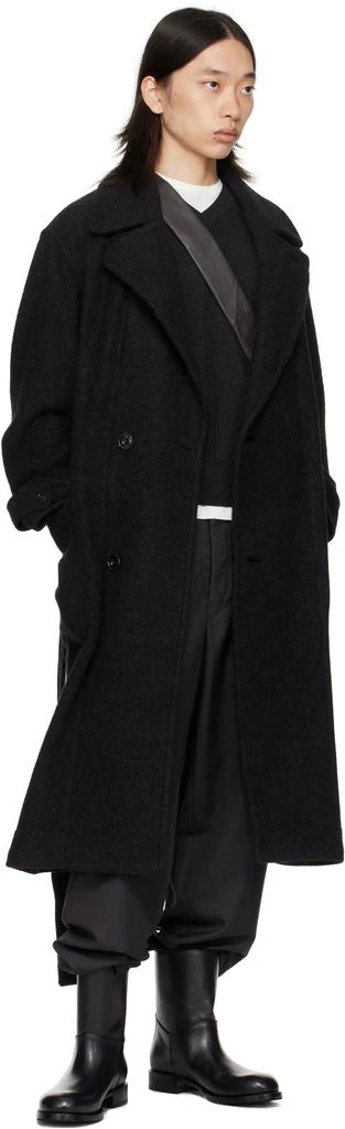 Lemaire Black Soft Coat 4
