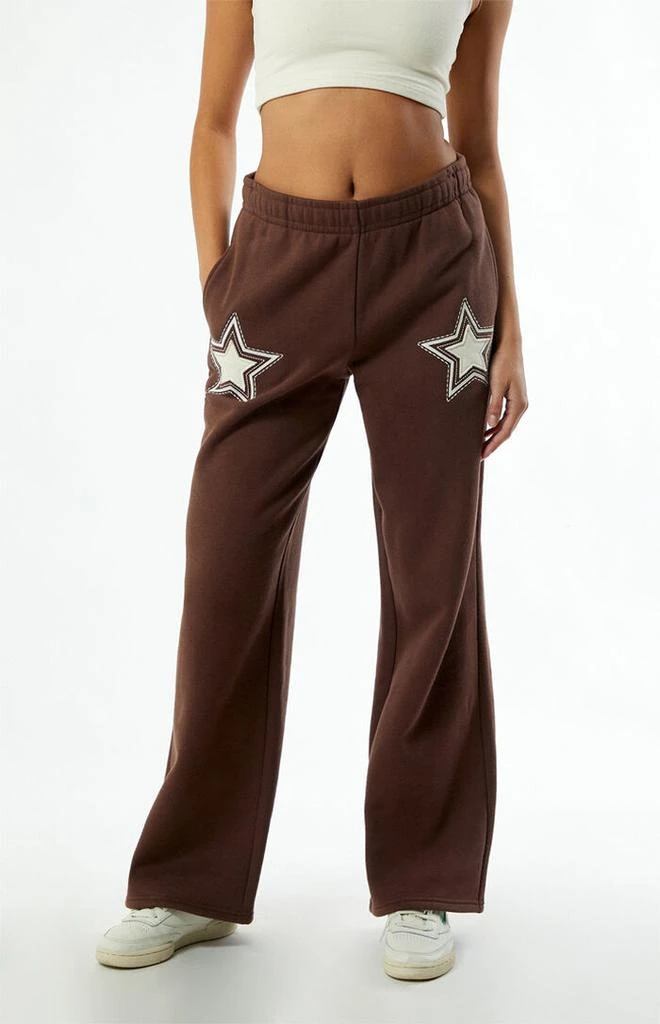 PacSun Starred Baggy Sweatpants 2