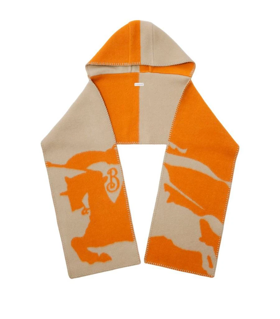 Burberry Wool Hooded Scarf 1