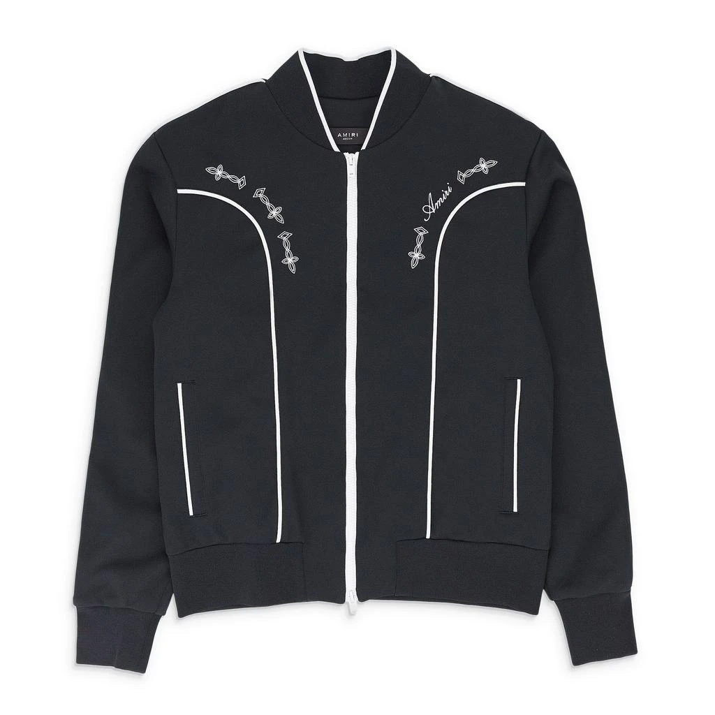 AMIRI WESTERN BLACK TRACK JACKET 4