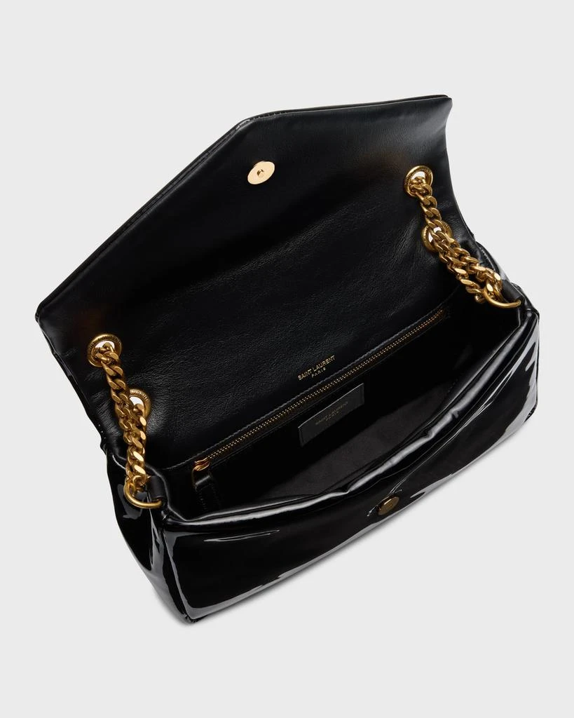 Yves Saint Laurent Claypso Small YSL Shoulder Bag in Patent Leather 3