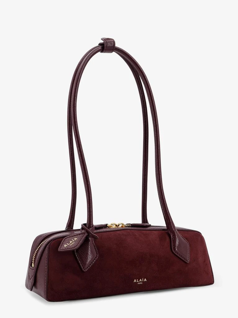 Alaia Teckel Small suede shoulder bag 3