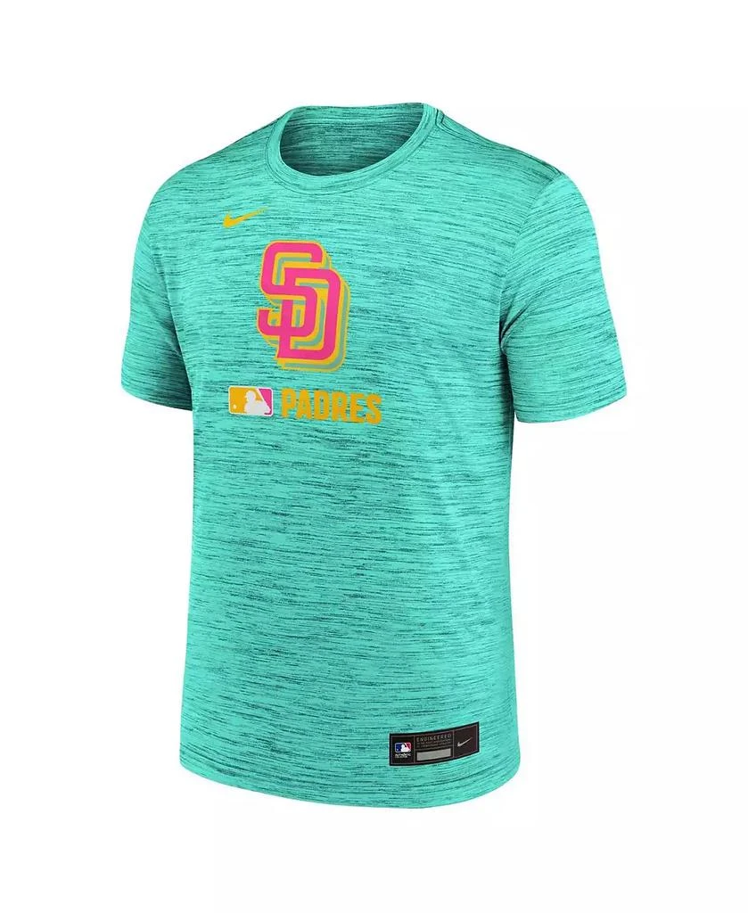 NIKE Men's Mint San Diego Padres 2025 City Connect Authentic Collection Velocity Performance T-Shirt 2
