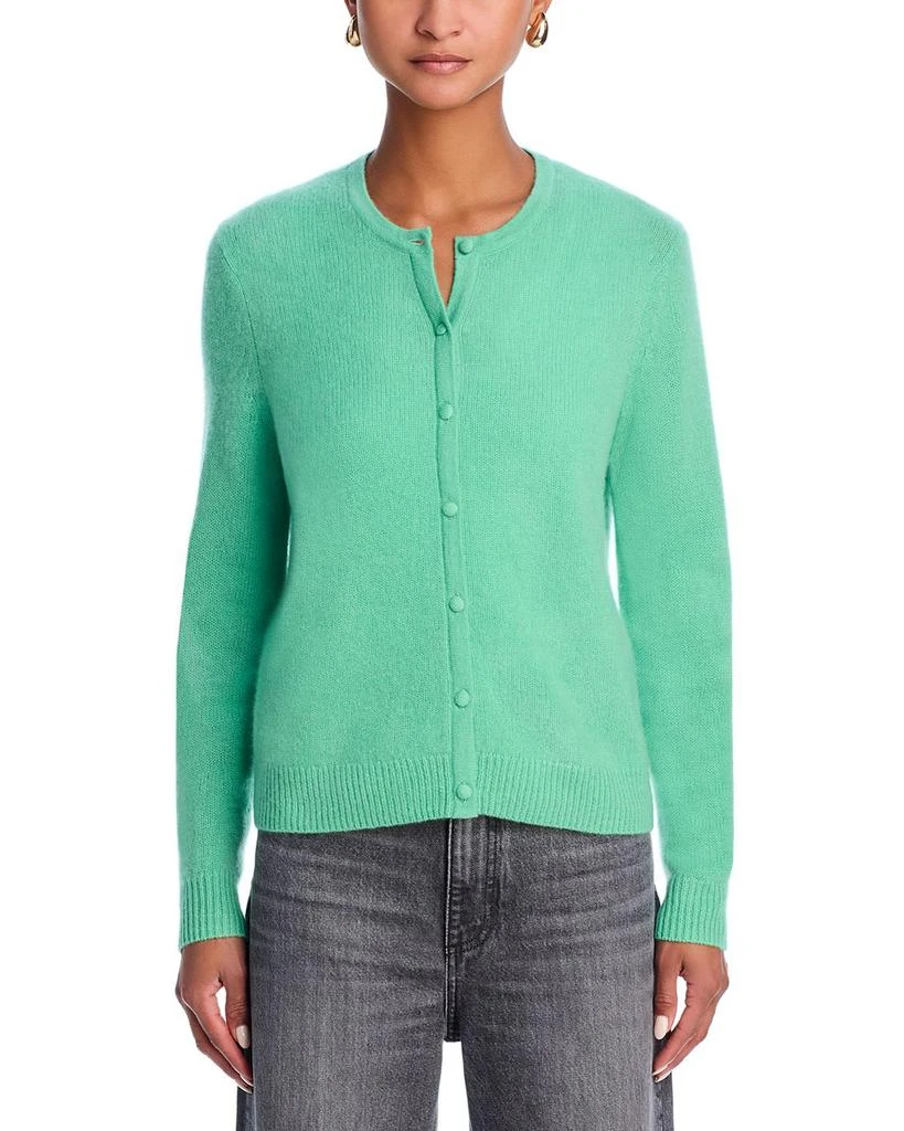C by Bloomingdale's Cashmere Crewneck Cardigan Sweater - Exclusive 6