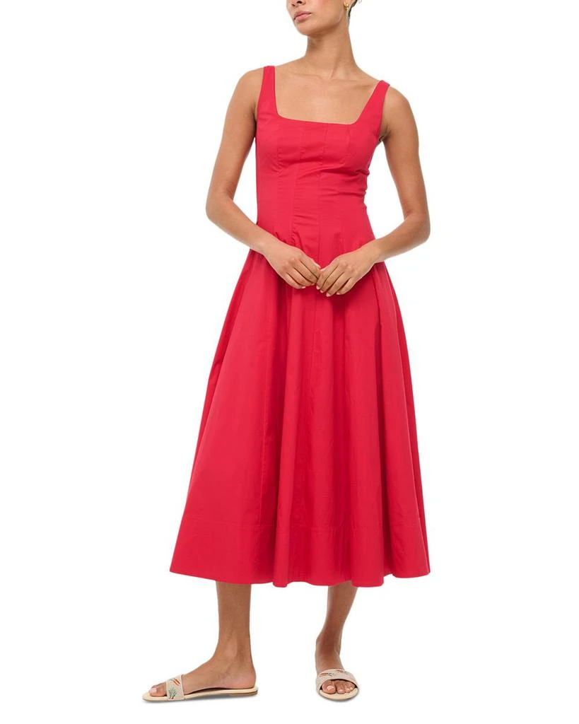 Staud Wells Poplin Dress 1