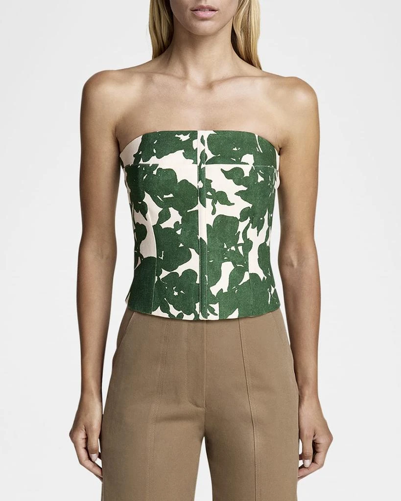 Smythe Floral Bustier Top 3