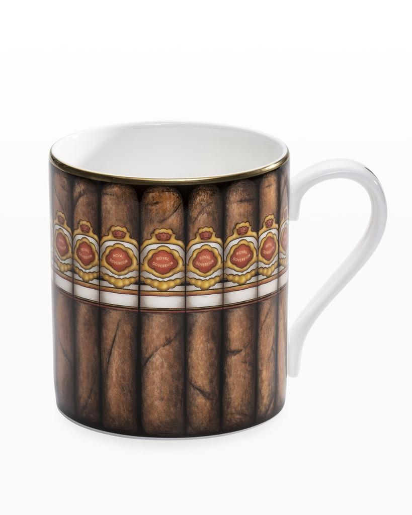 Halcyon Days Cigars Mugs, Set of 2