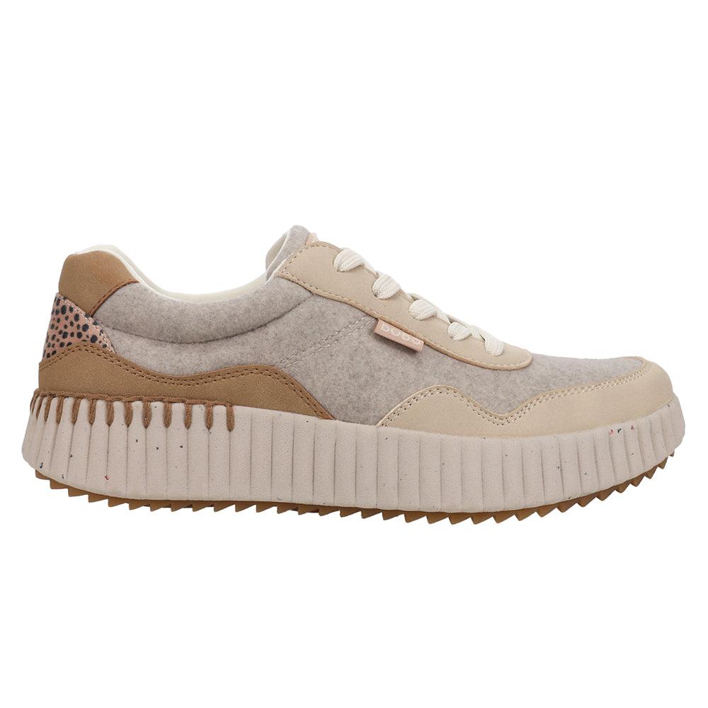 BOBS from Skechers Bobs Vista Cushy Fit Lace Up Sneakers Casual Sneakers Free Shipping BeyondStyle