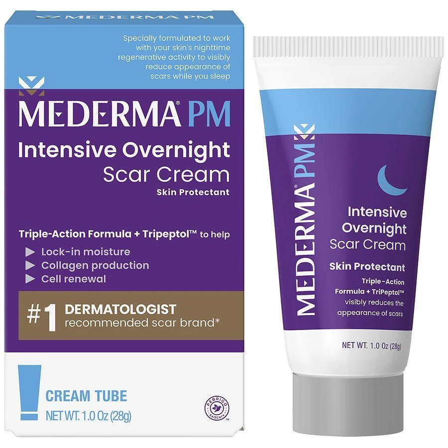 Mederma PM Intensive Overnight Scar Cream Treatment