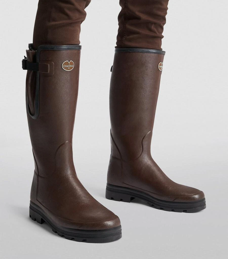 Le Chameau Neoprene-Lined Vierzonord Wellington Boots 9