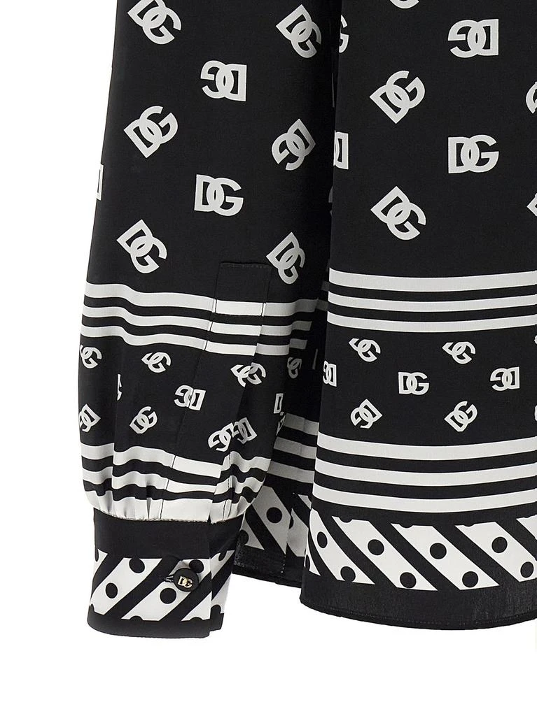 Dolce 
Gabbana Dolce 
Gabbana DG Printed Pussy-Bow Shirt 4