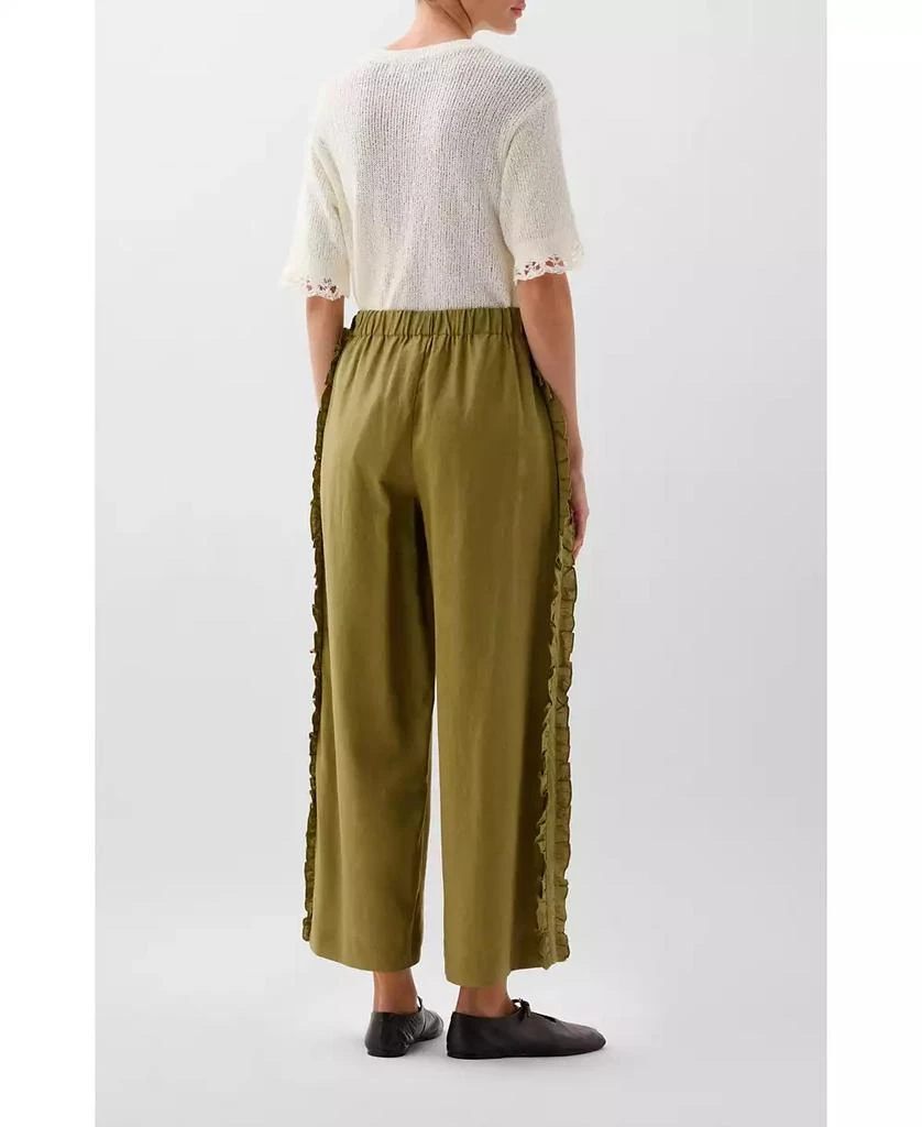 Scalpers Women
s Ruffle Prep Pant 3