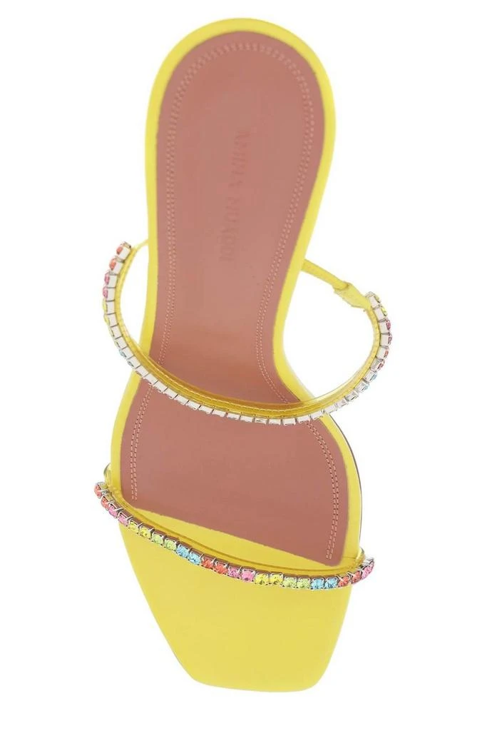 Amina Muaddi Amina Muaddi Gilda Embellished Sandals 3