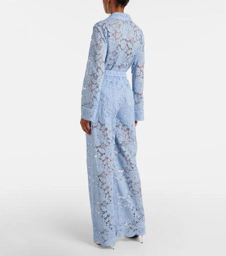 Dolce 
Gabbana Lace wide-leg pants 3